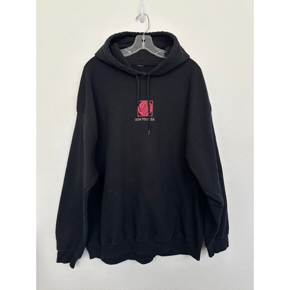 Life Of A Don Tour Don Toliver 2021 Hoodie Black Oversized Concert Men's 2XL XXL - Picture 2 of 7